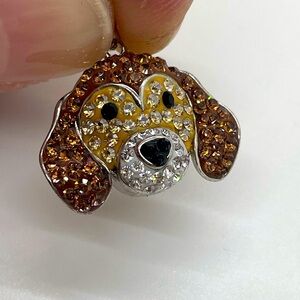 Crystal Collective Crystal Beagle Pendant